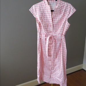 NY&Co Pink & White Gingham Dress! 💞